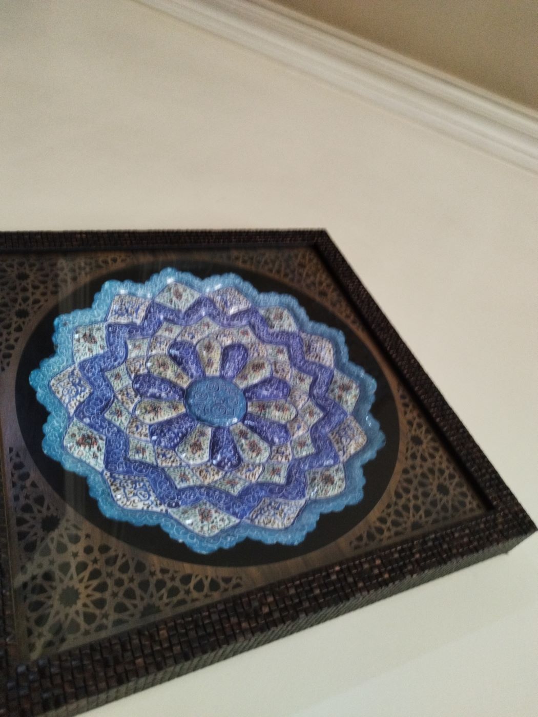 صنایع دستی مینا کاری روی مس
